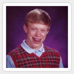 Bad Luck Brian Sticker